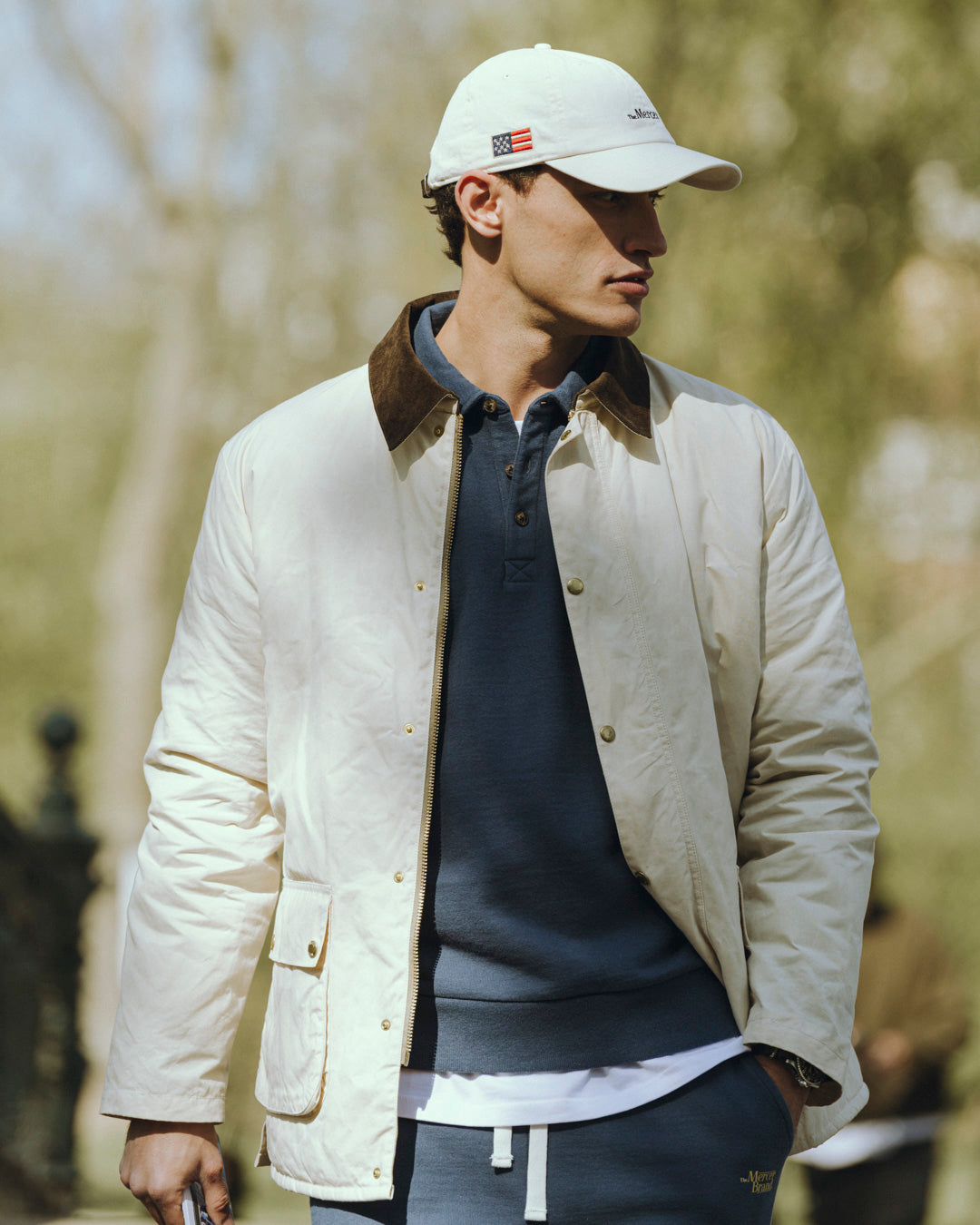 The Mercer Polo | Navy