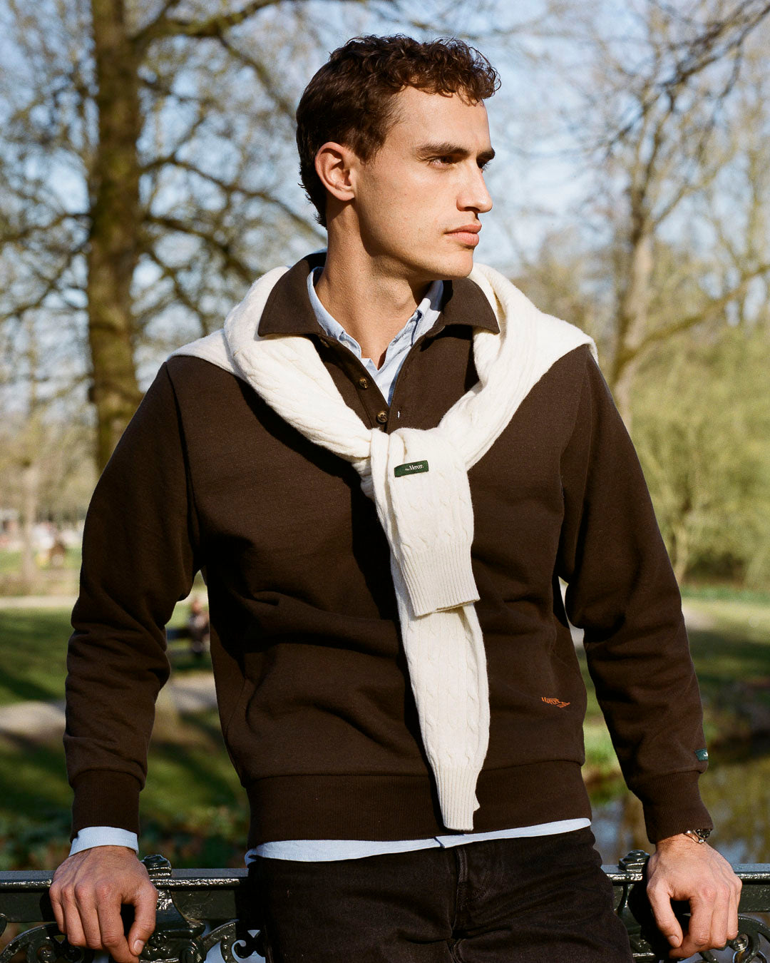 The Mercer Polo | Brown