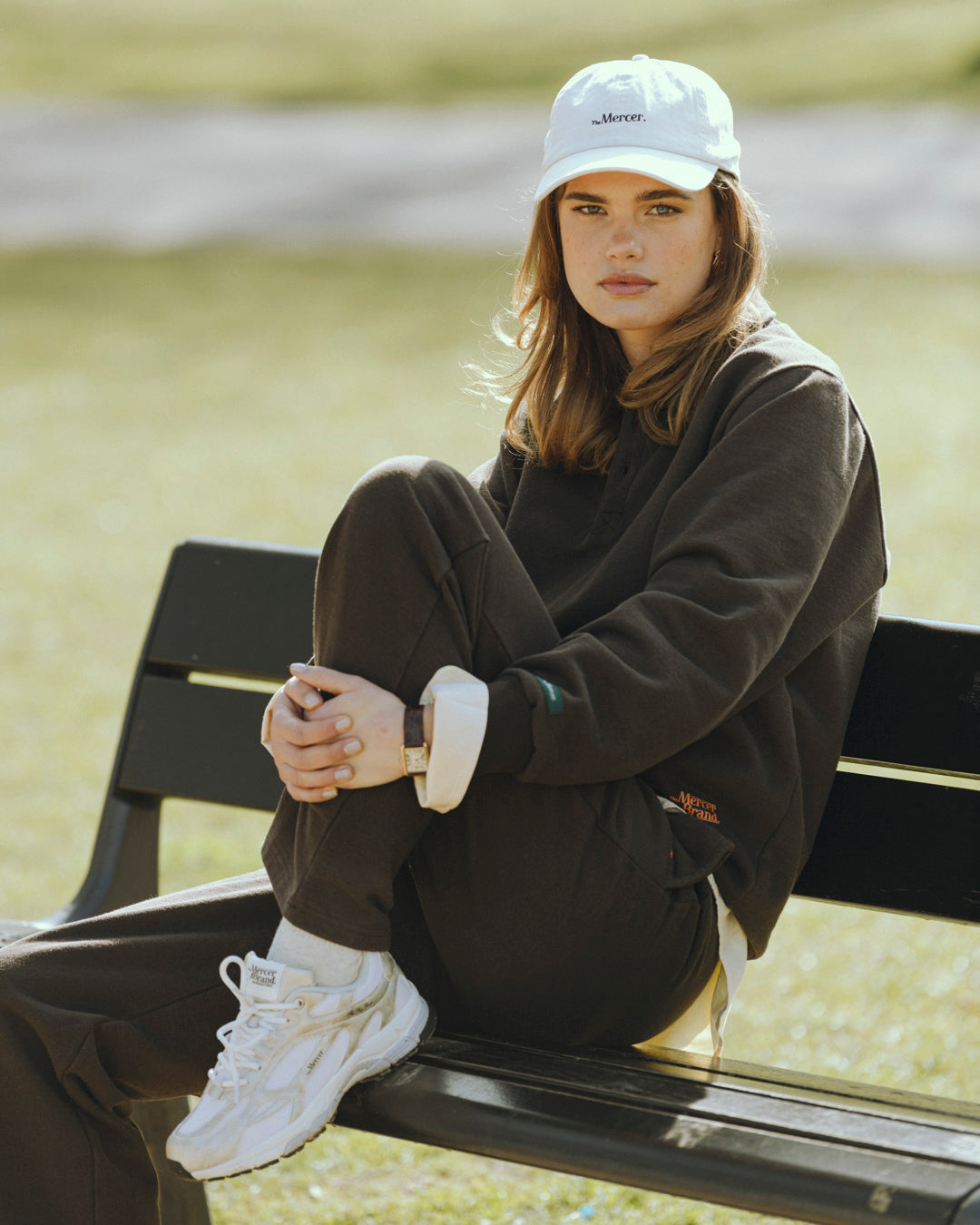 The Mercer Polo | Brown