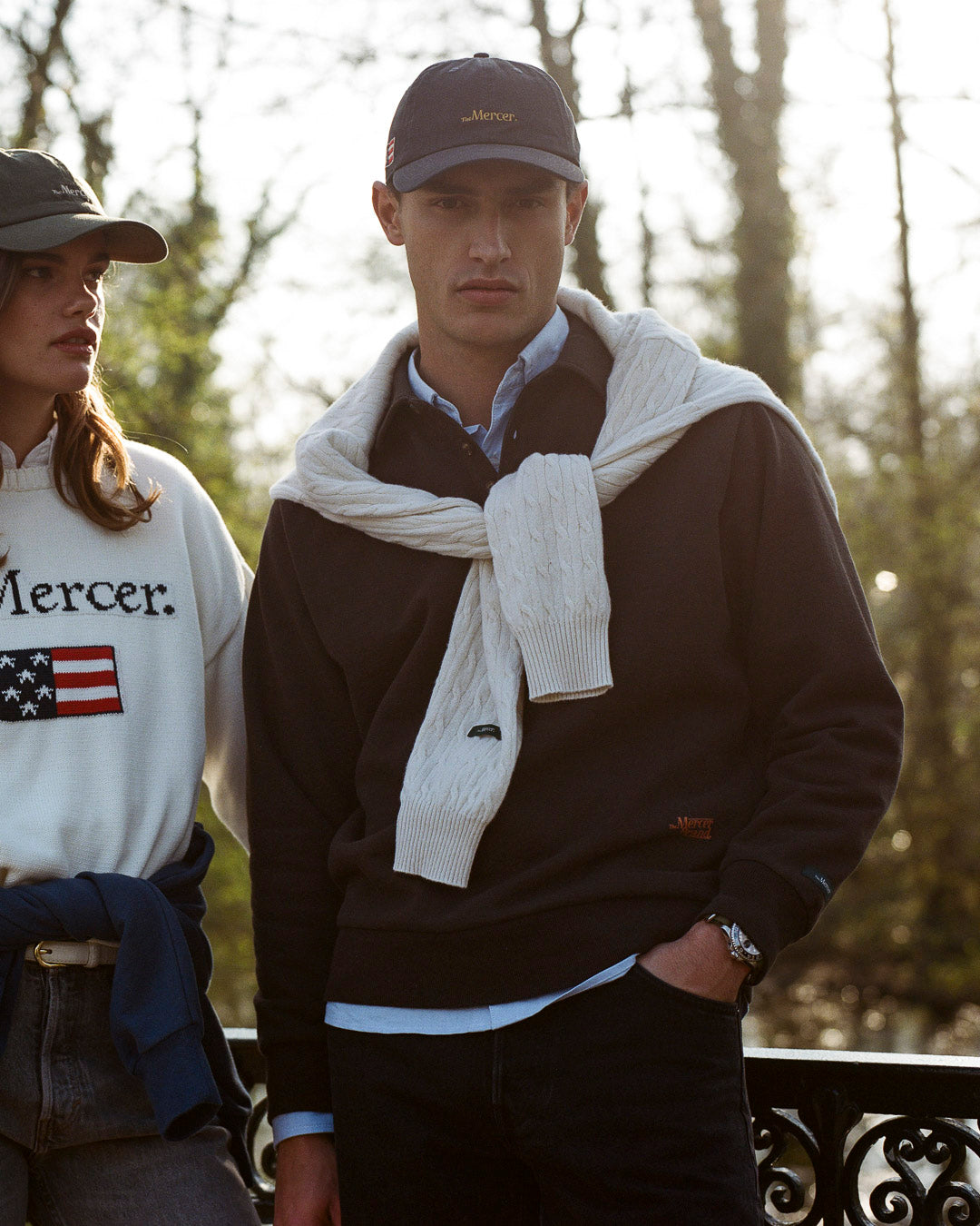 The Mercer Polo | Brown