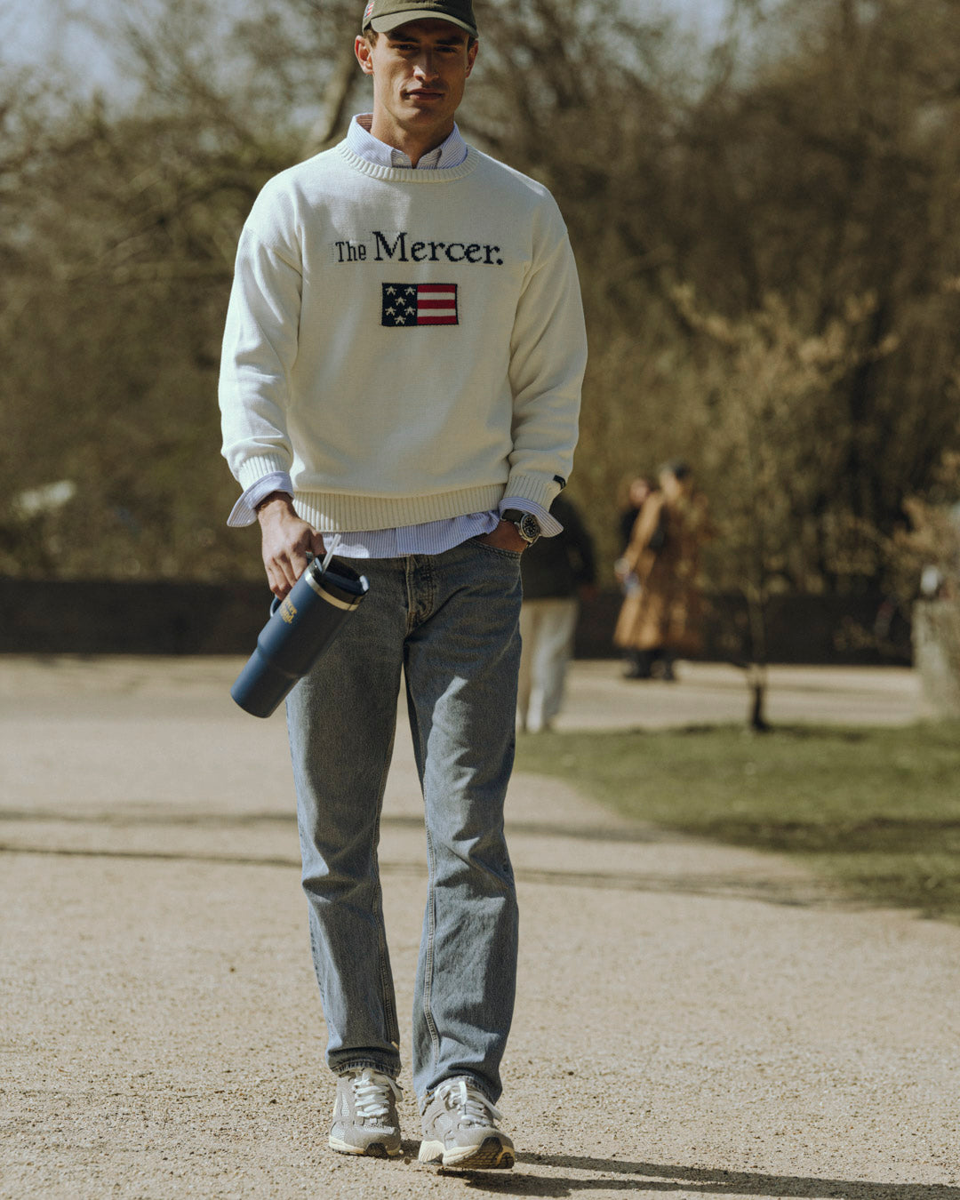 The Mercer Knit Sweater | Off White