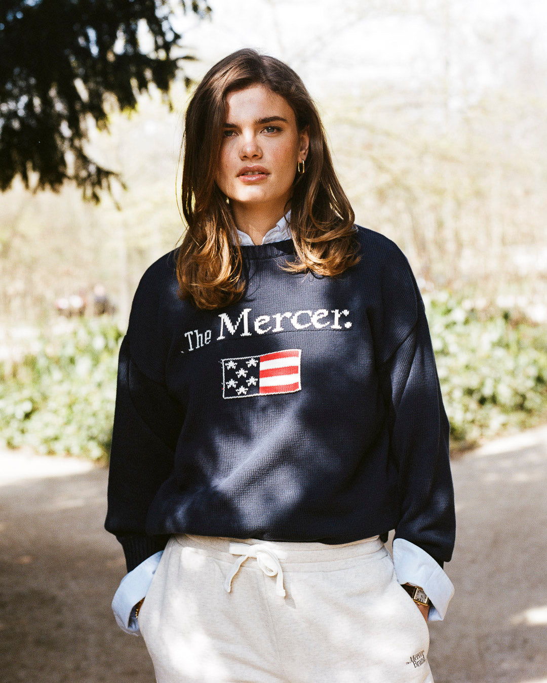 The Mercer Knit Sweater | Navy