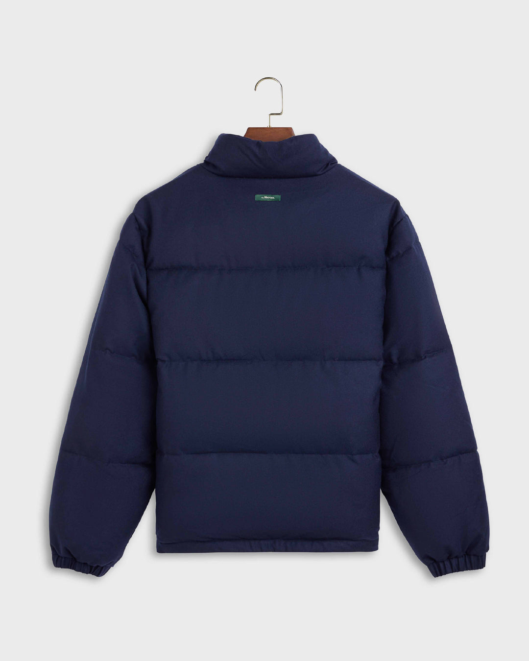 The Mercer Wool Puffer Jacket | Navy