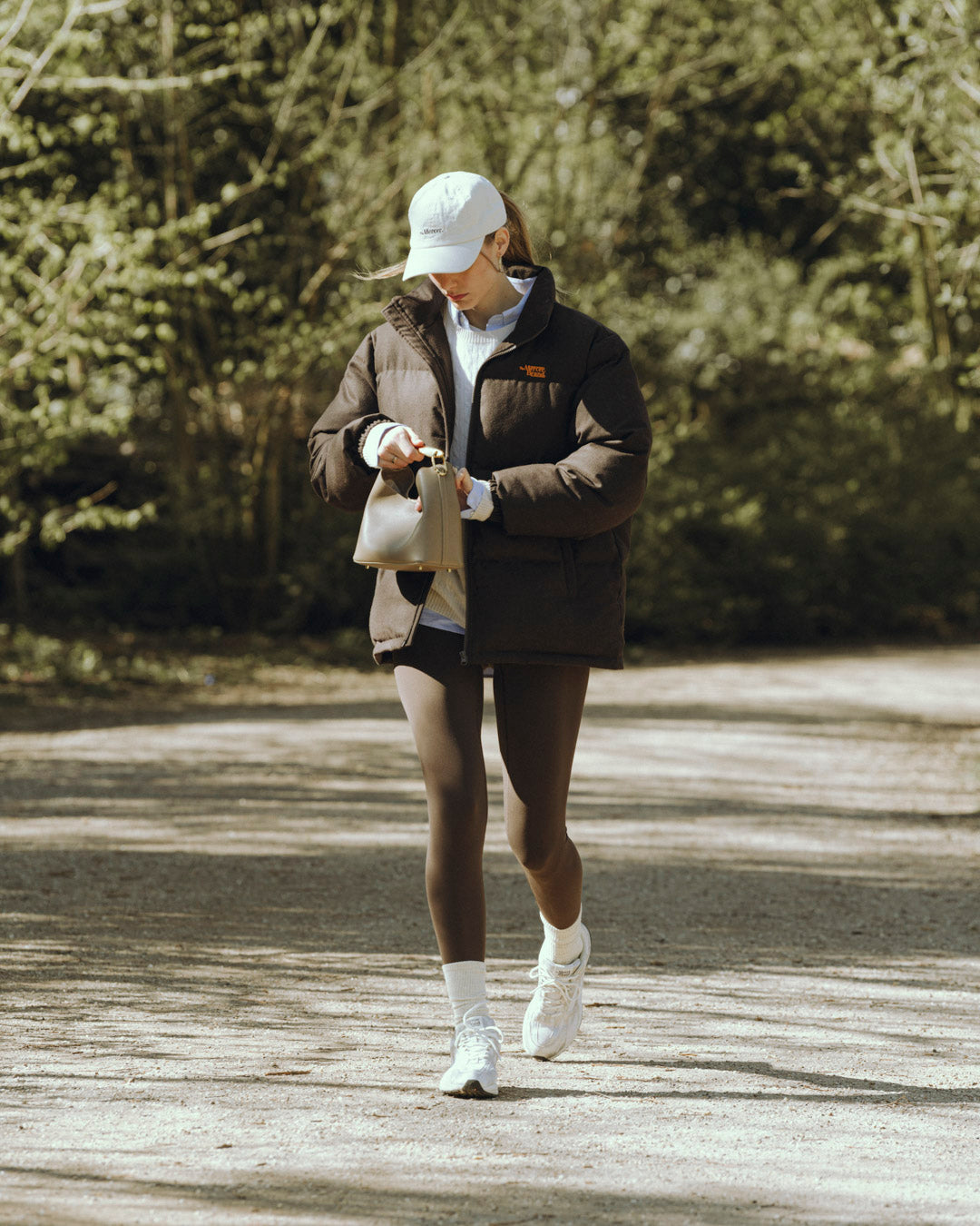 The Mercer Wool Puffer Jacket | Brown