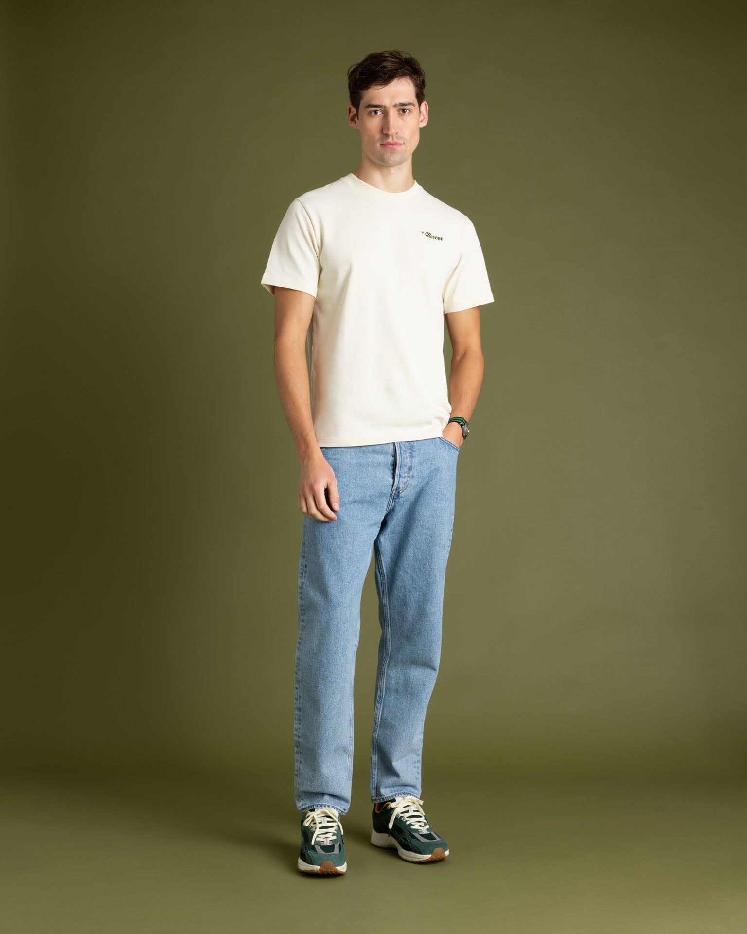 The Mercer Heavy Tee | White