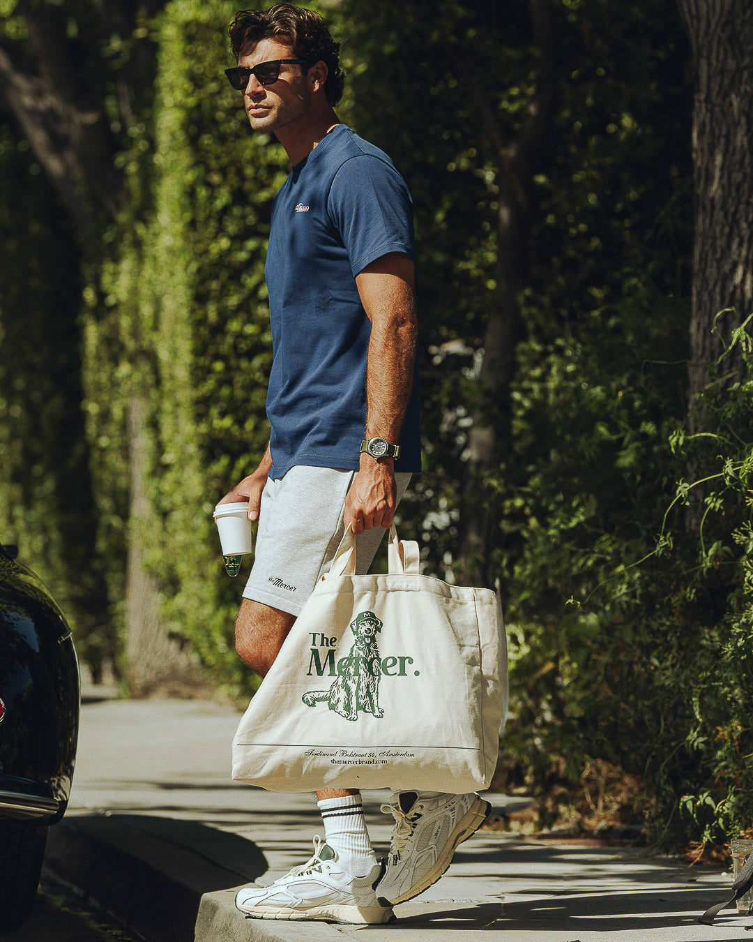 The Mercer Heavy Tee | Blue