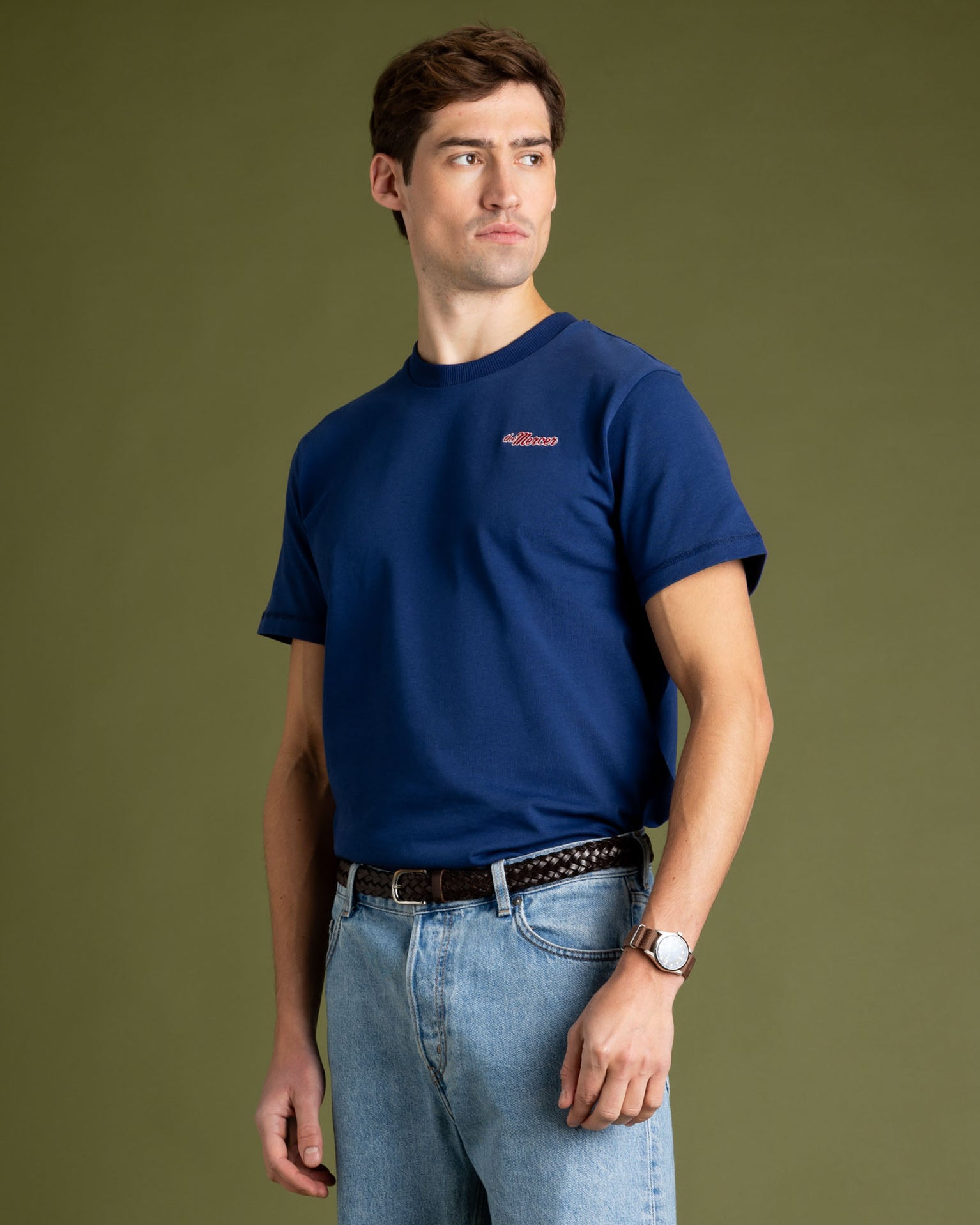 The Mercer Heavy Tee | Blue