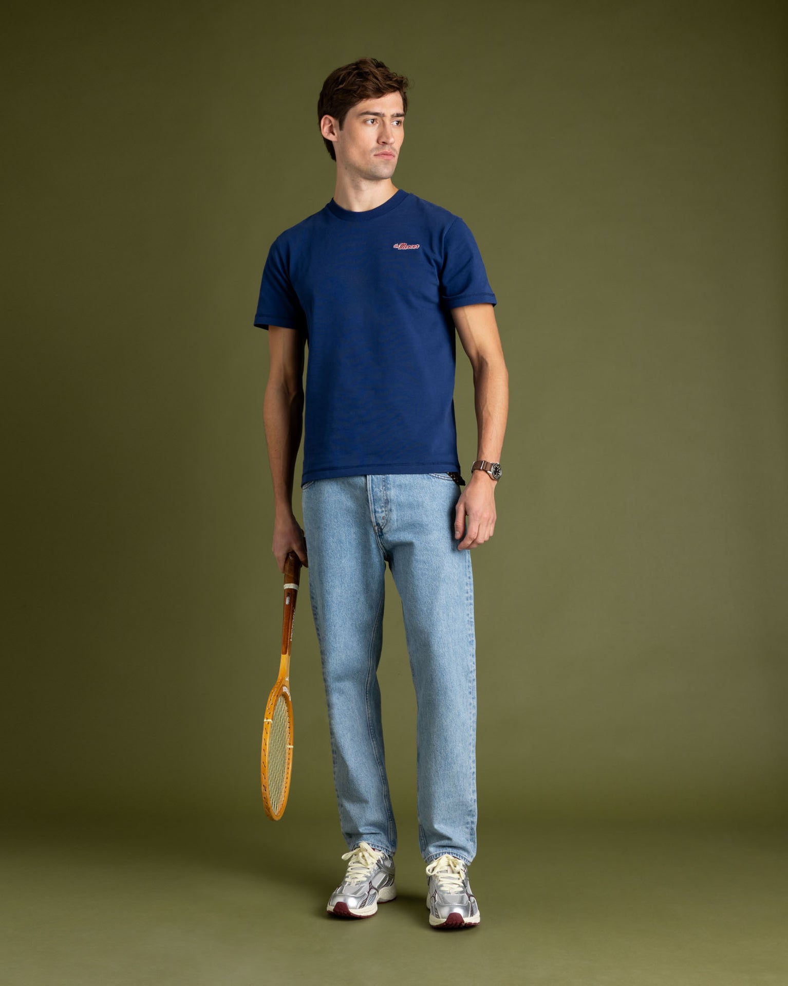 The Mercer Heavy Tee | Blue