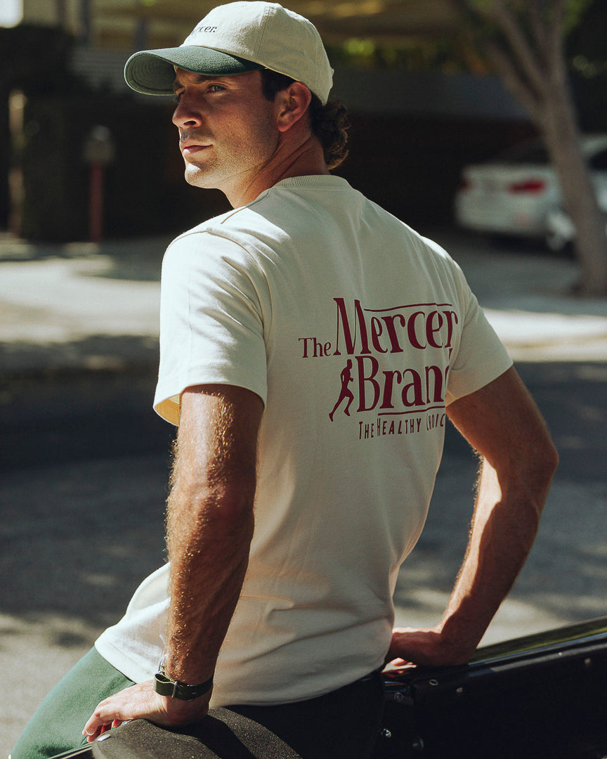 The Mercer Brand Logo Tee | White
