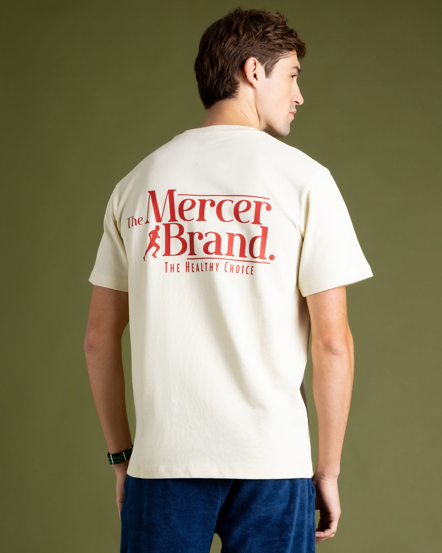 The Mercer Brand Logo Tee | White