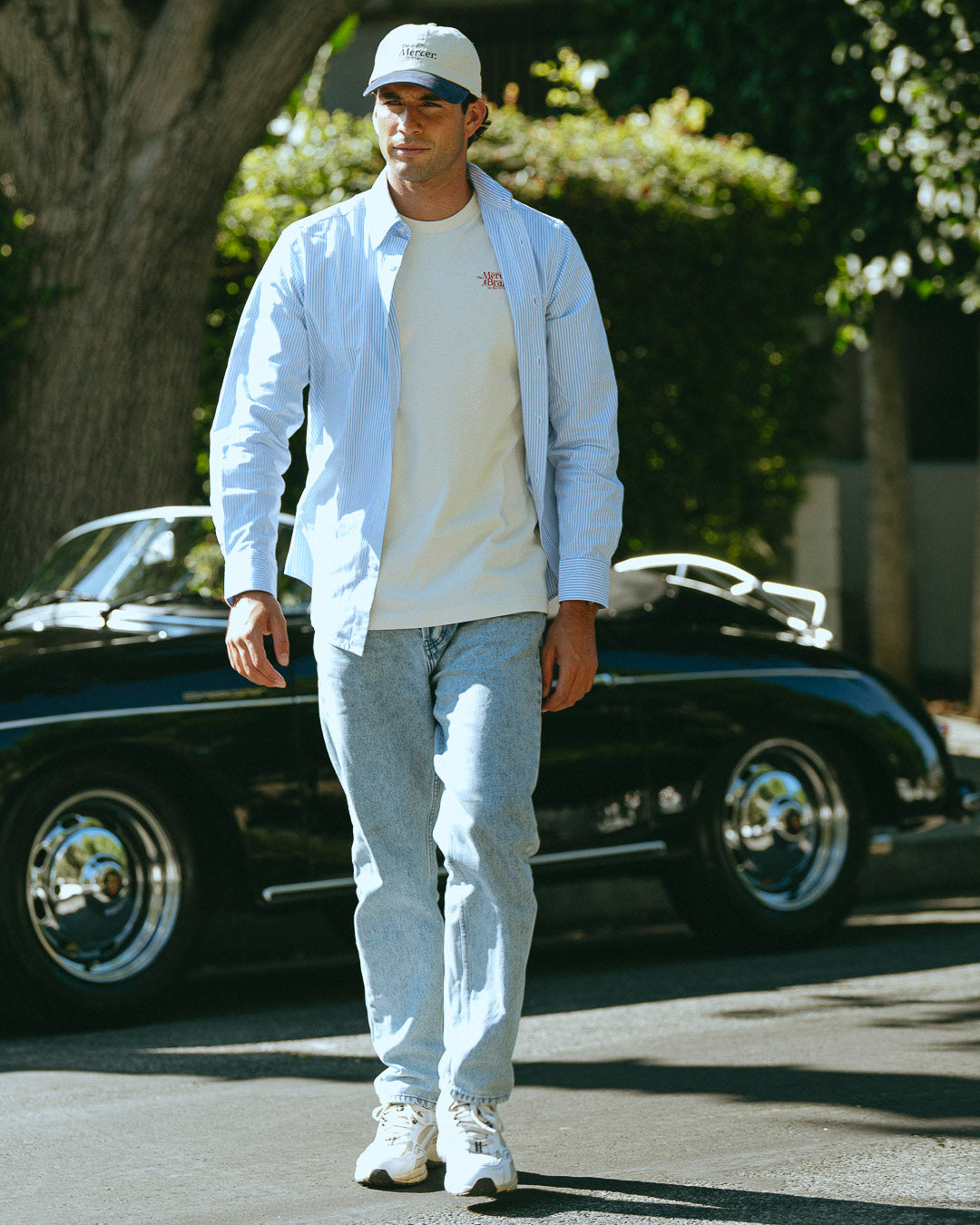 The Mercer Brand Logo Tee | White