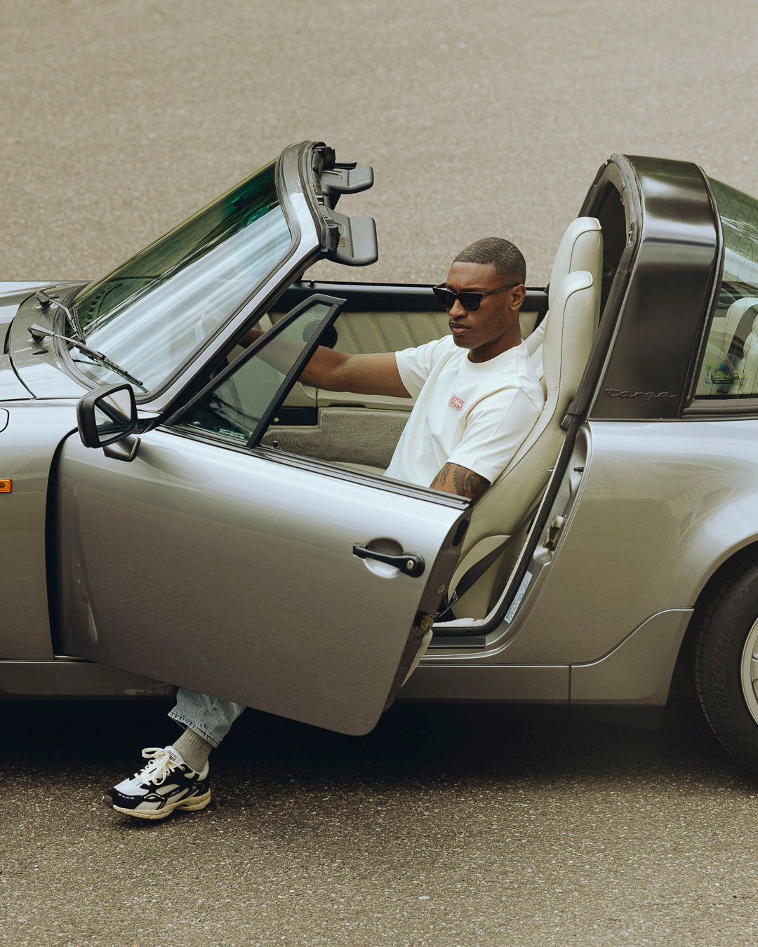 The Mercer Brand Logo Tee | White