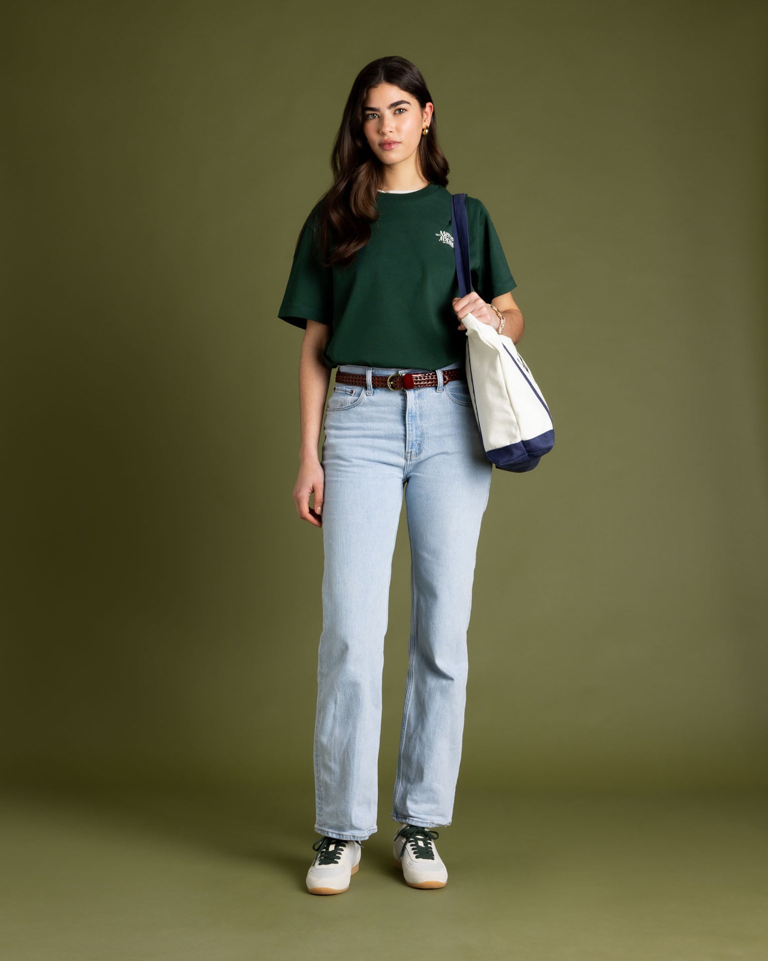 The Mercer Brand Logo Tee | Green