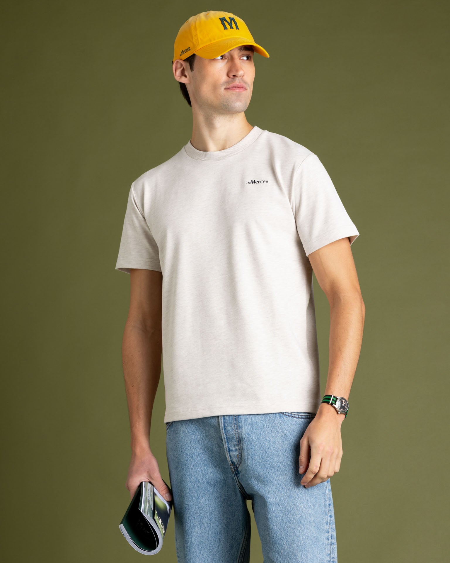 The Mercer Logo Tee | Off White