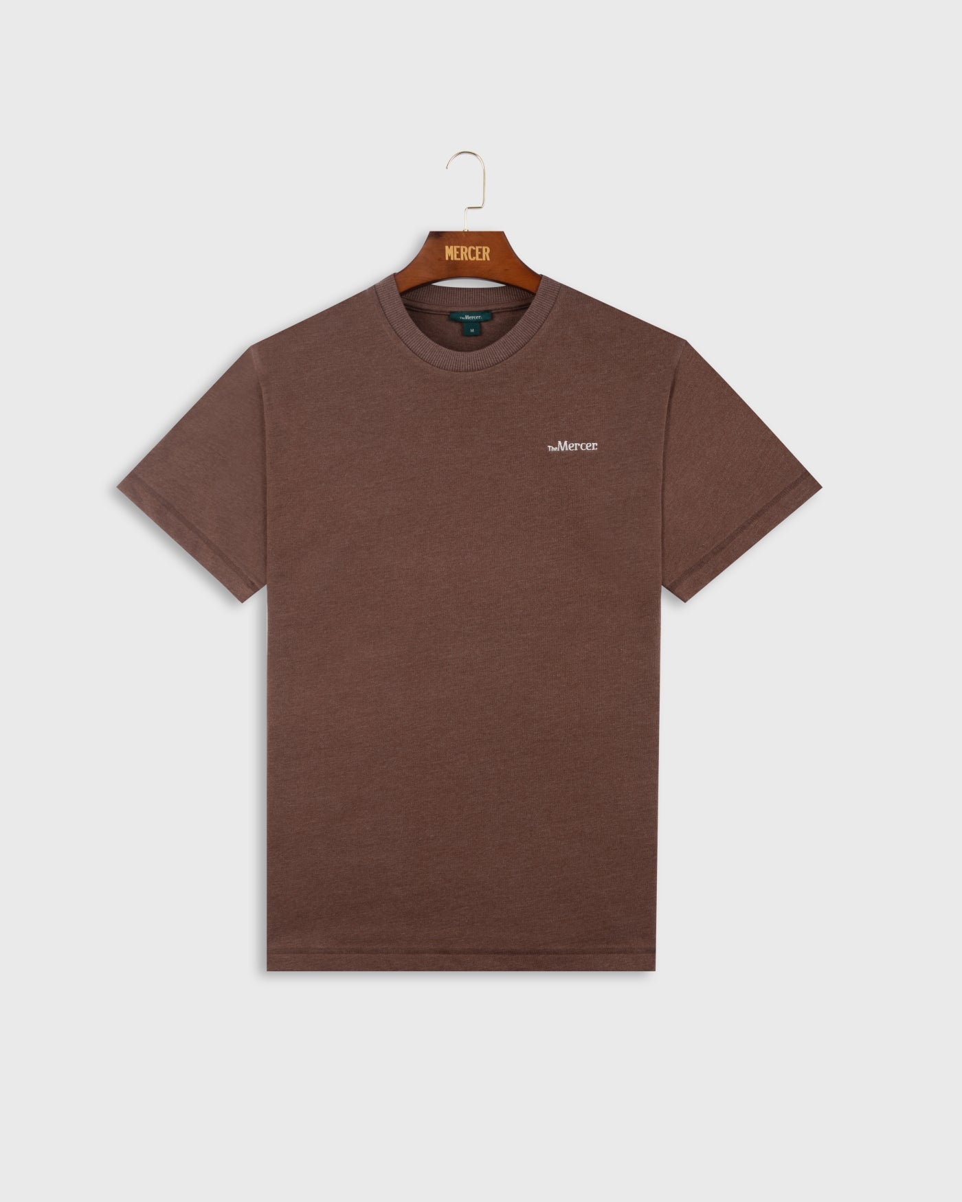 The Mercer Logo Tee | Brown