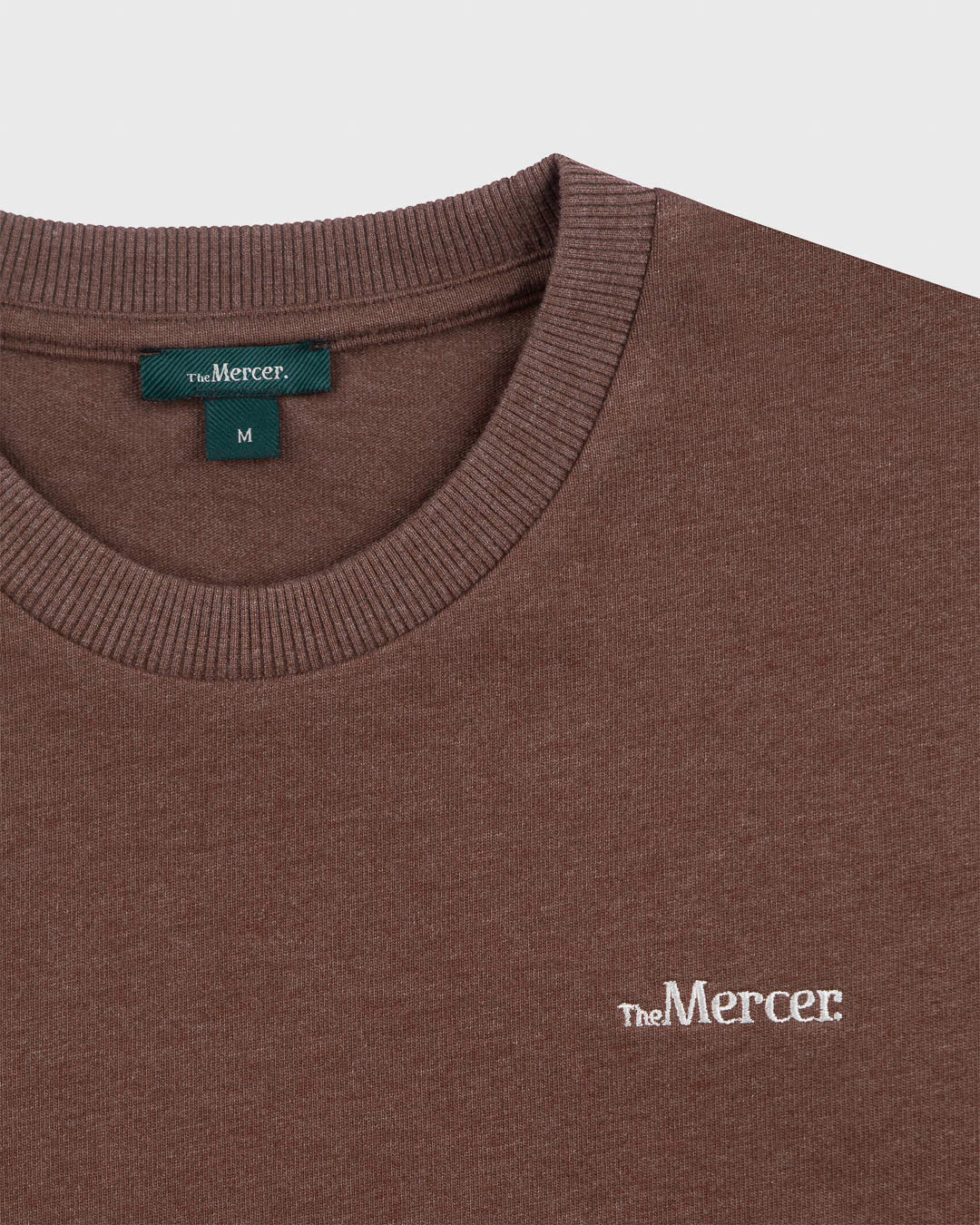 The Mercer Logo Tee | Brown
