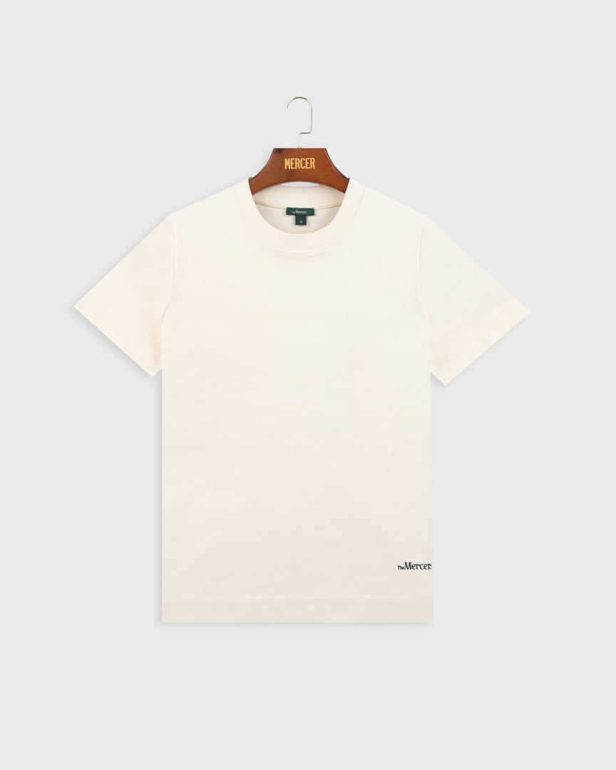 The Mercer Logo Tee Women | White