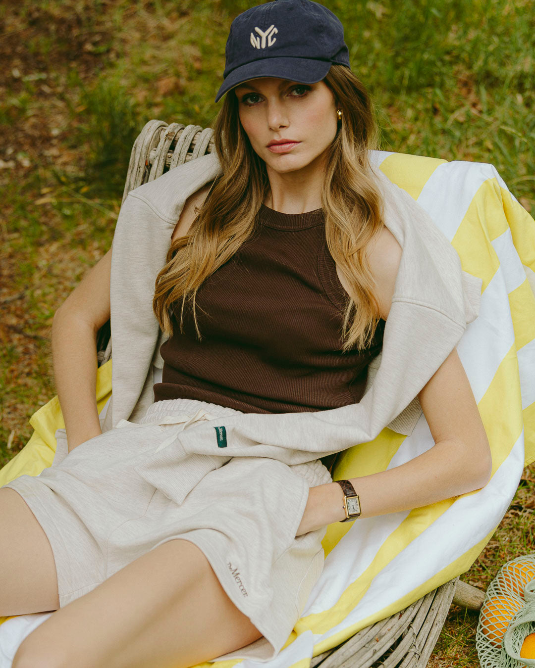 The Mercer Tank | Brown