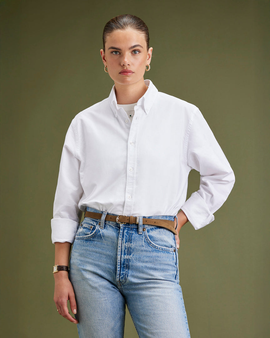 The Mercer Oxford | White