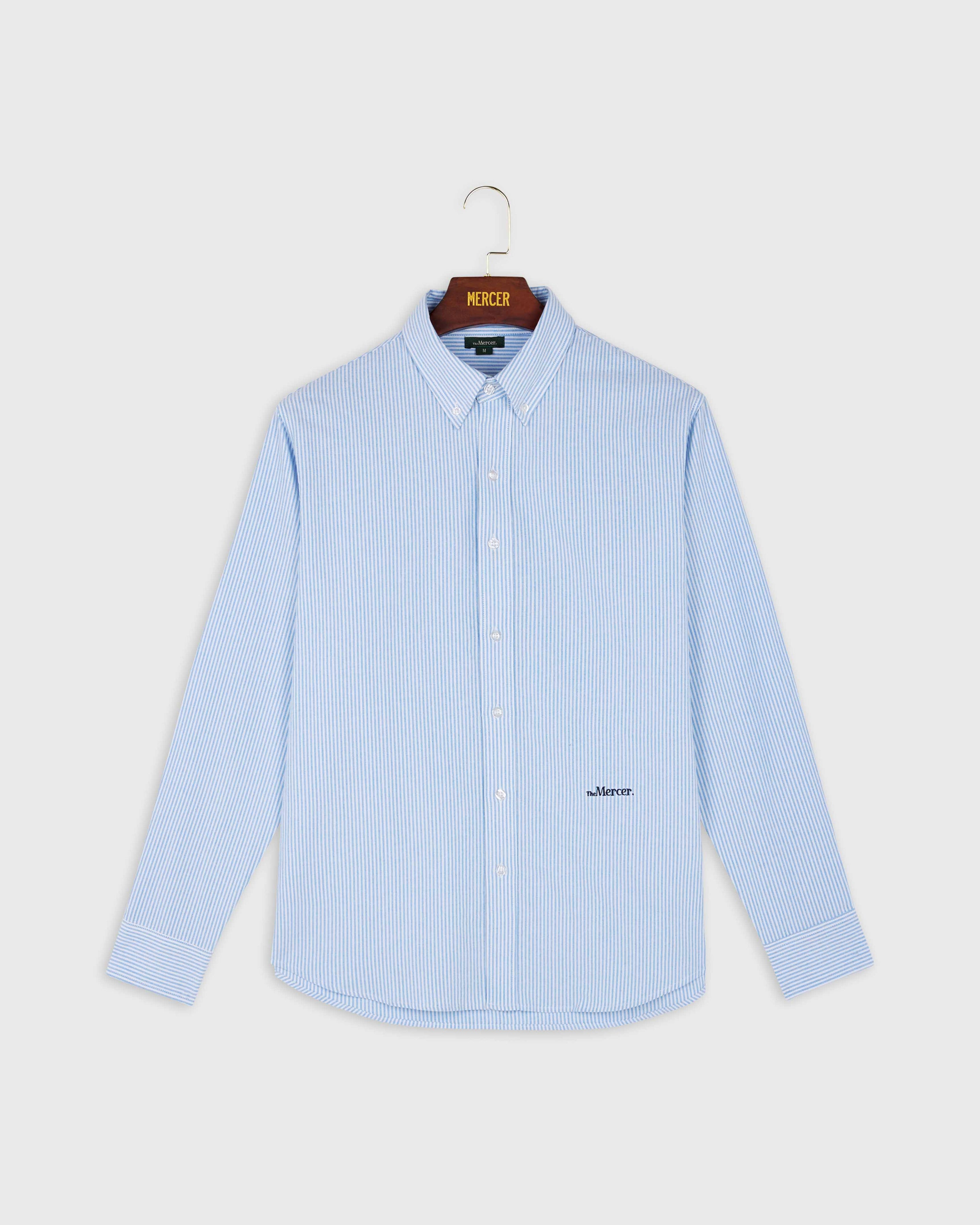 The Oxford | White/Blue