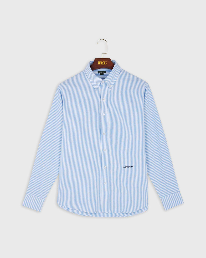 The Oxford | White/Blue