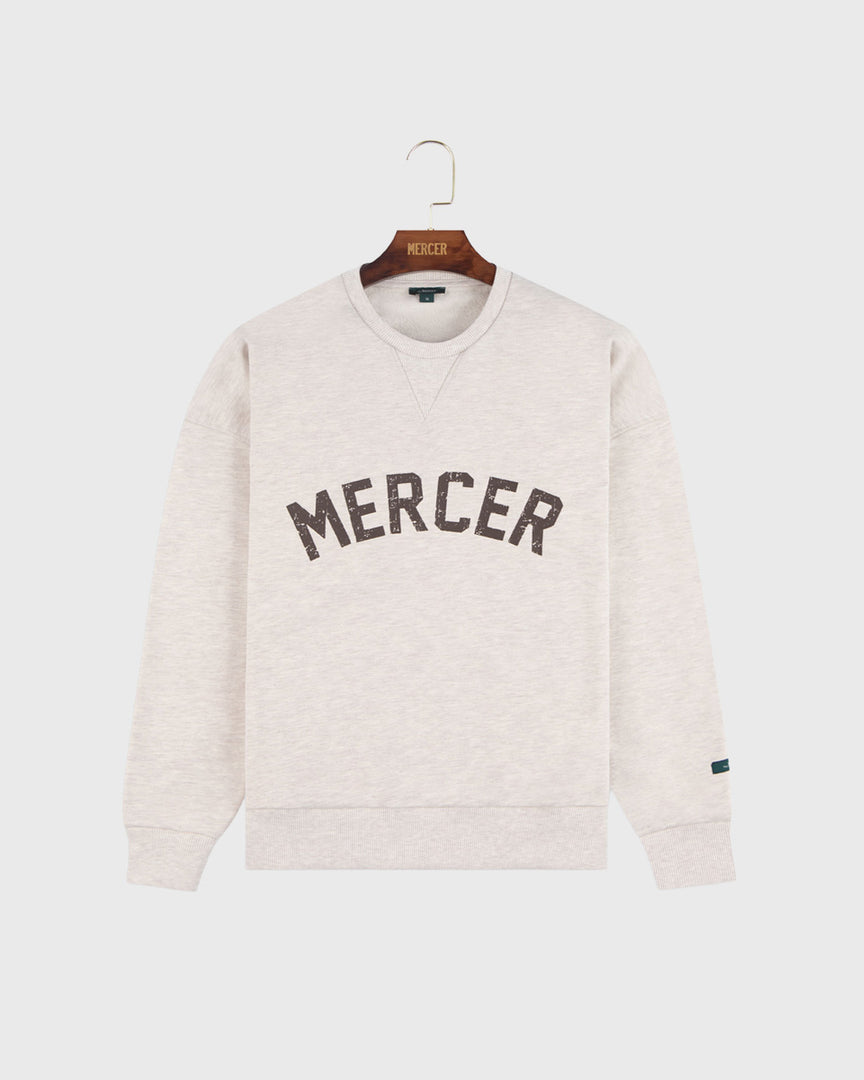 Mercer Logo Sweat | Off White