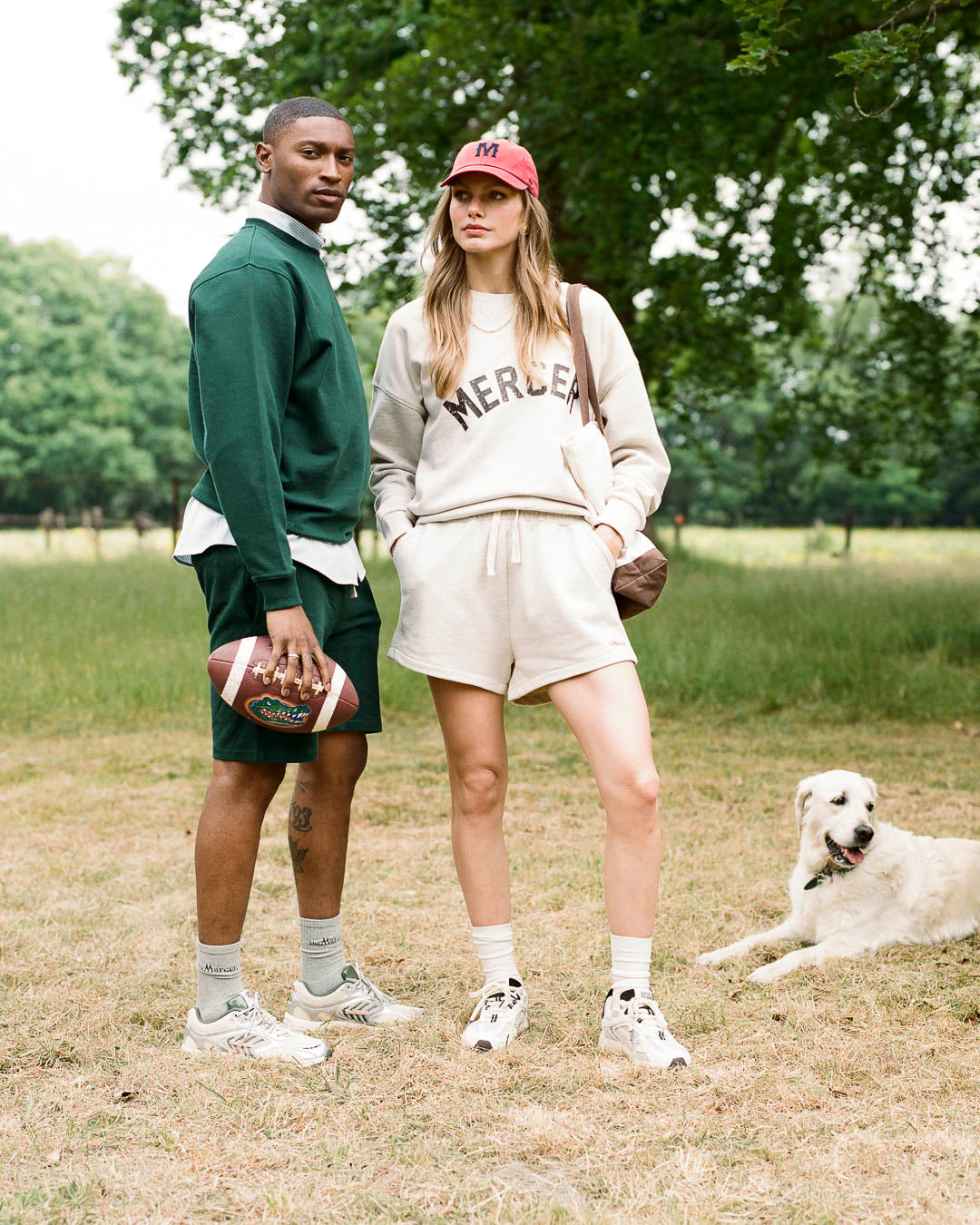 Mercer Logo Sweat | Off White