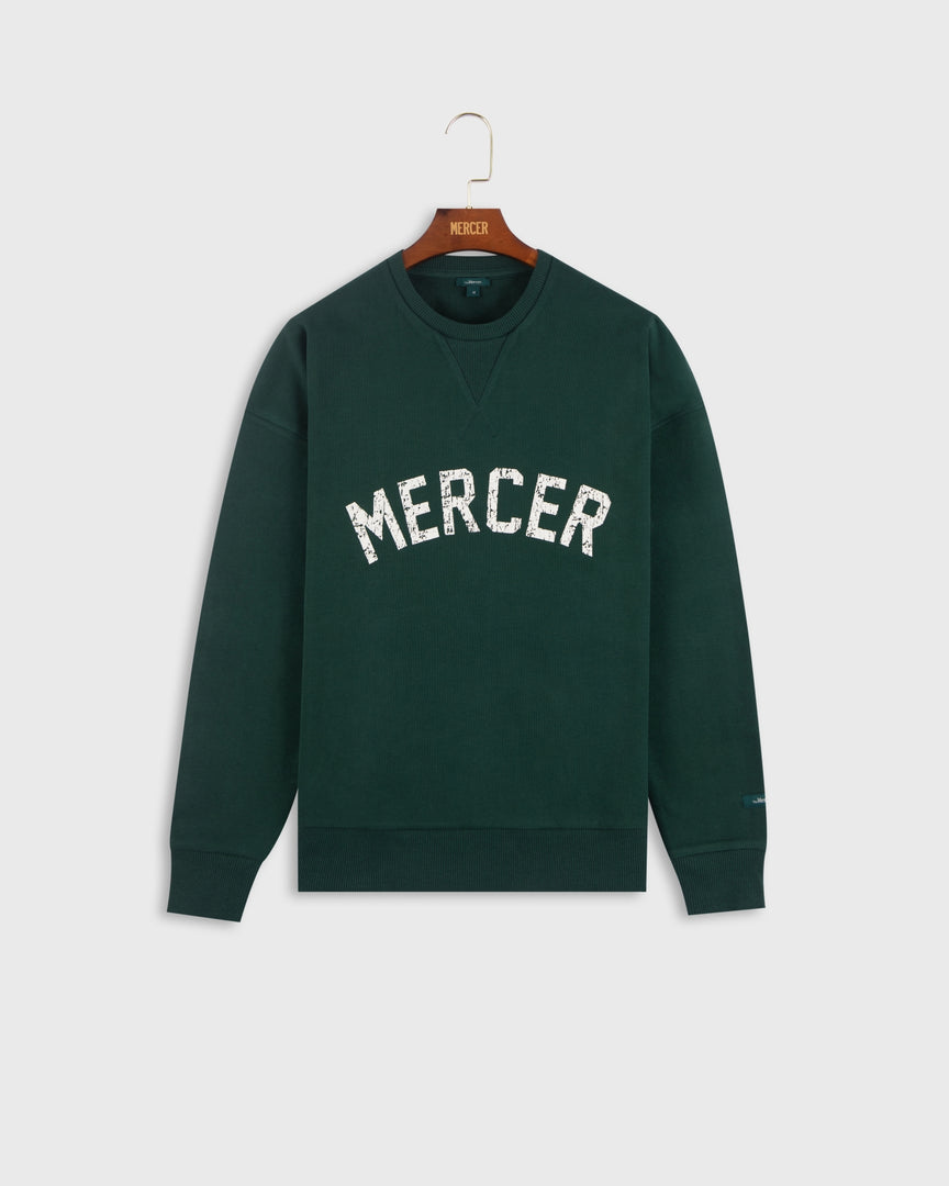 Mercer Logo Sweat | Green