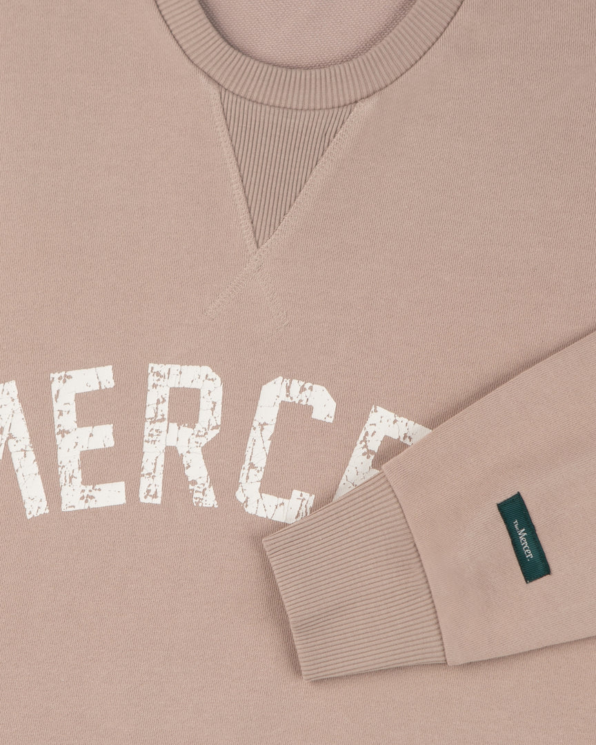 Mercer Logo Sweat | Cognac