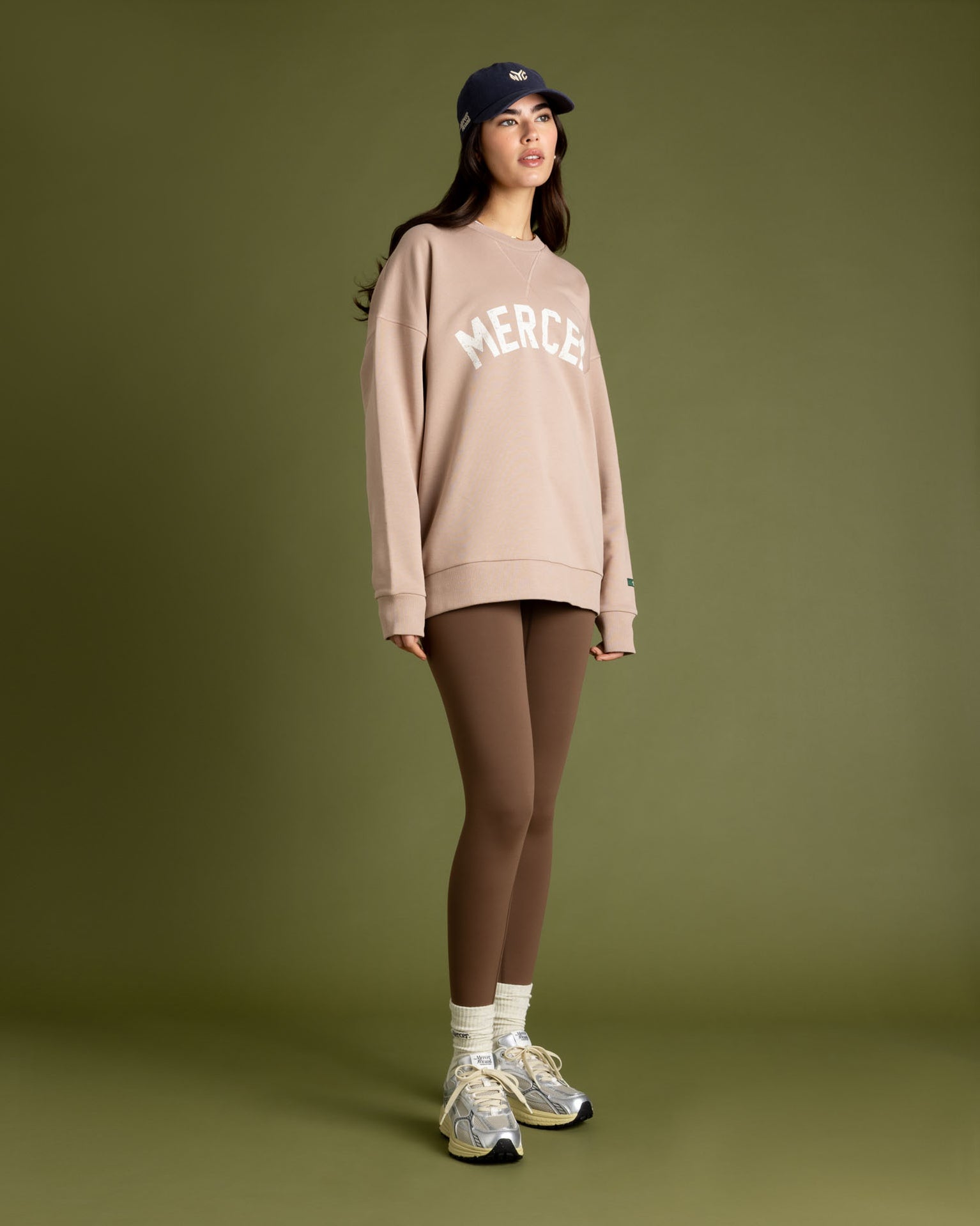 Mercer Logo Sweat | Cognac