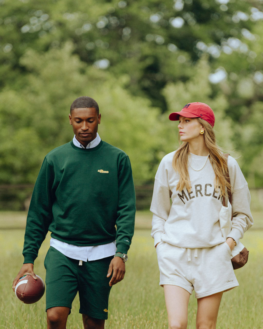 The Mercer Logo Sweat | Green