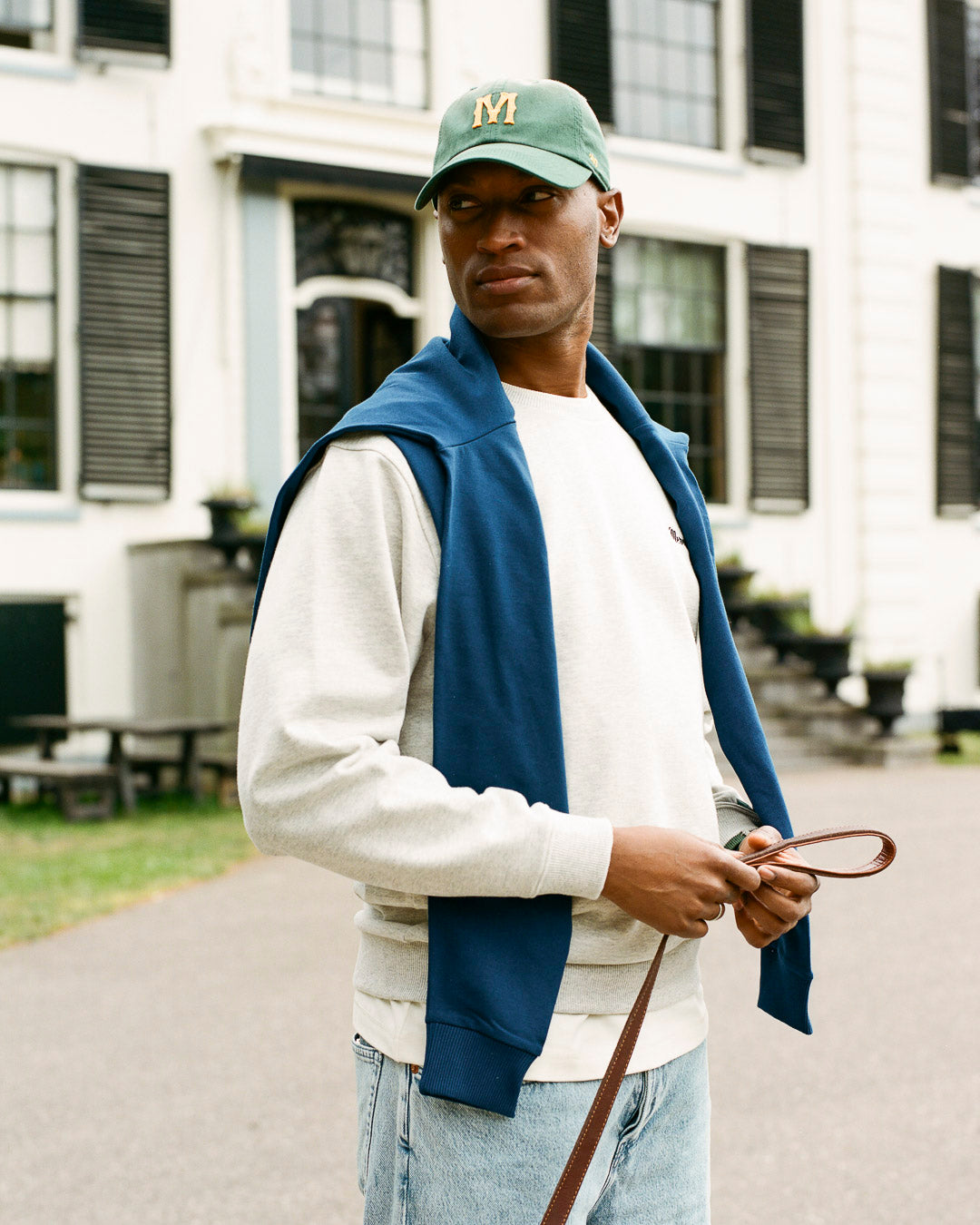 The Mercer Logo Sweat | Grey