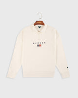 The Mercer Quarter Zip | Off White