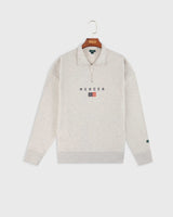 The Mercer Quarter Zip | Grey