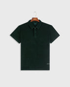The Mercer Terry toweling Polo | Green