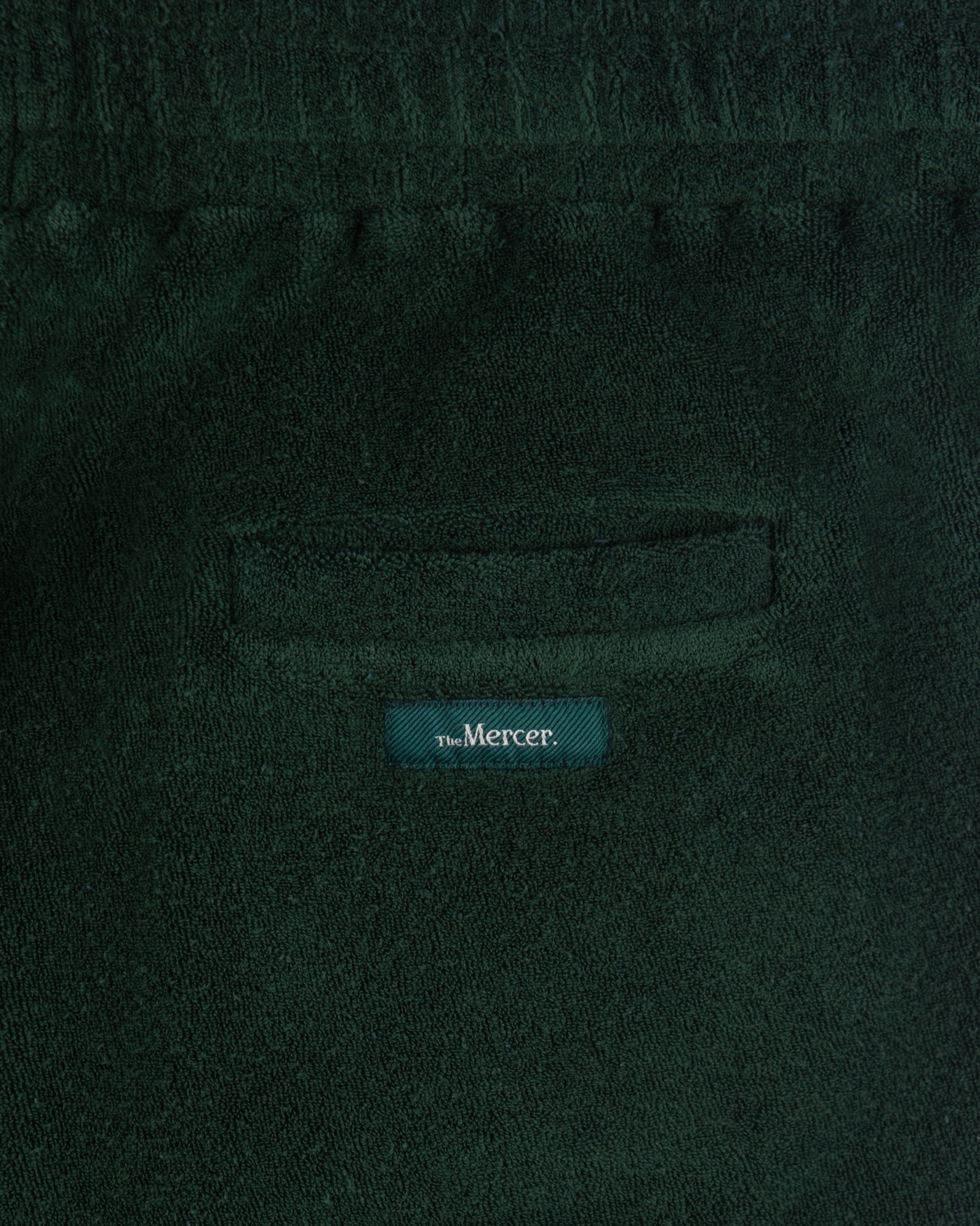 The Mercer Terry toweling Short | Green
