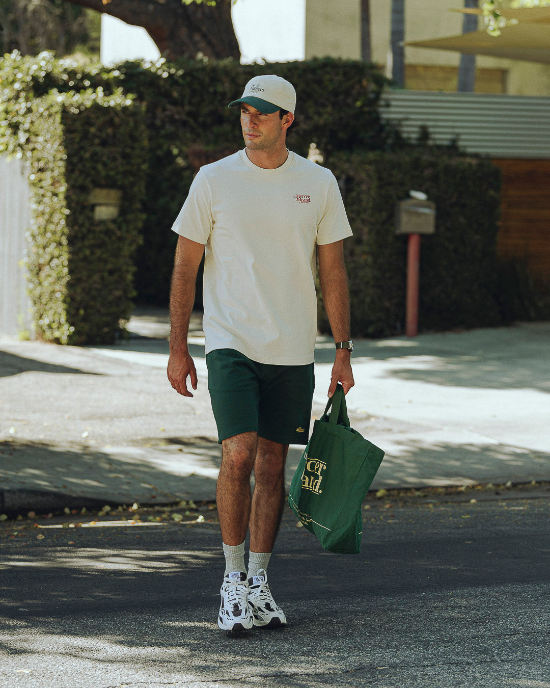 The Mercer Sweat Short Men | Green