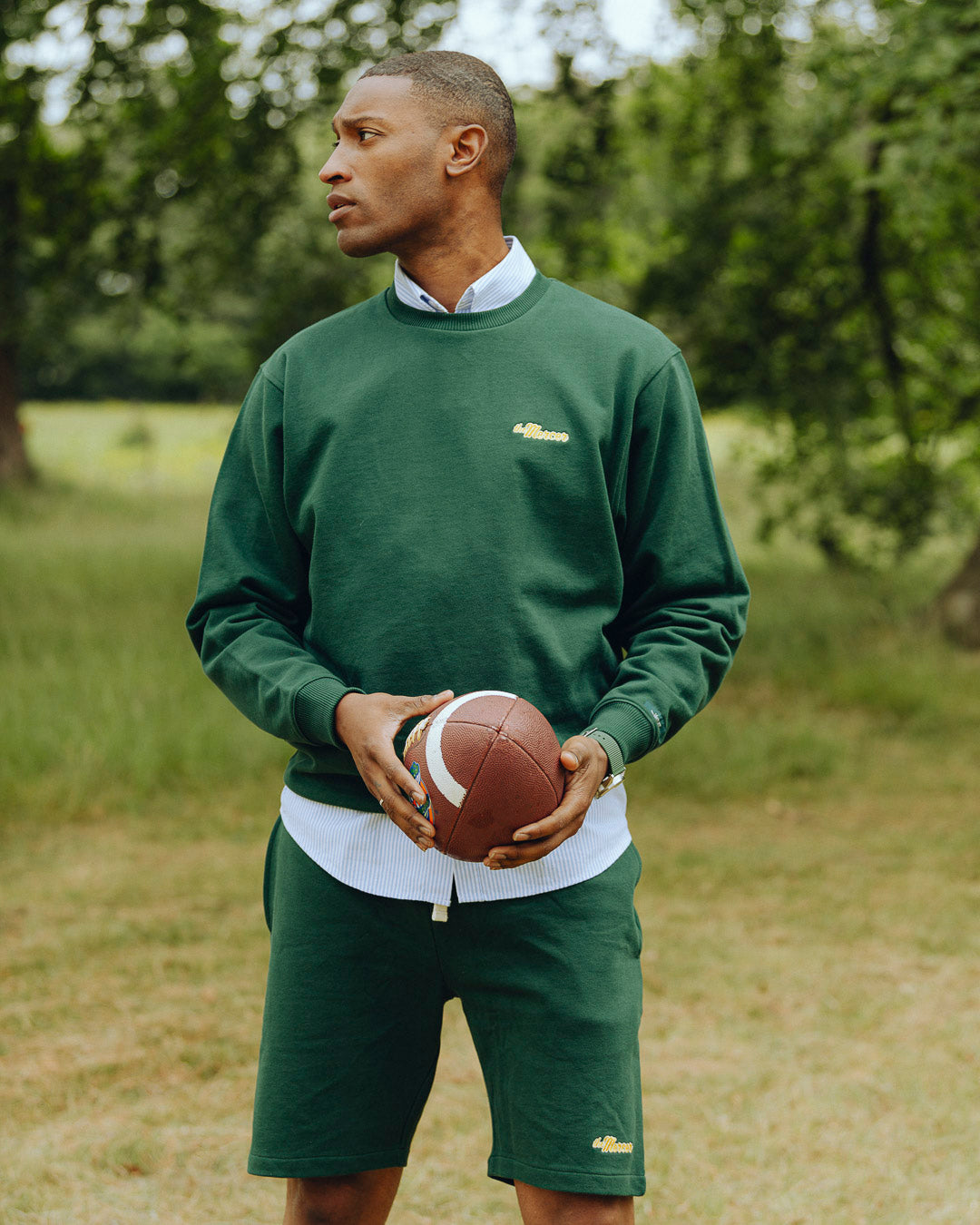 The Mercer Sweat Short M | Green