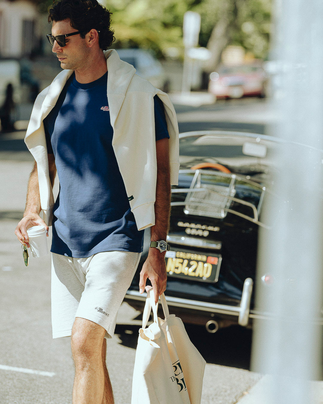 The Mercer Sweat Short Men | Grey