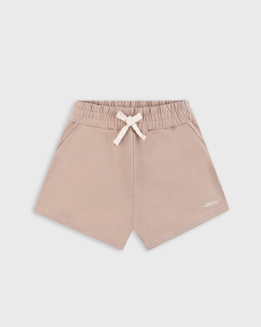 The Mercer Sweat Short Women | Brown