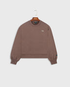 The Mercer Scuba Crewneck W | Brown