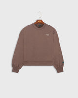The Mercer Scuba Crewneck W | Brown