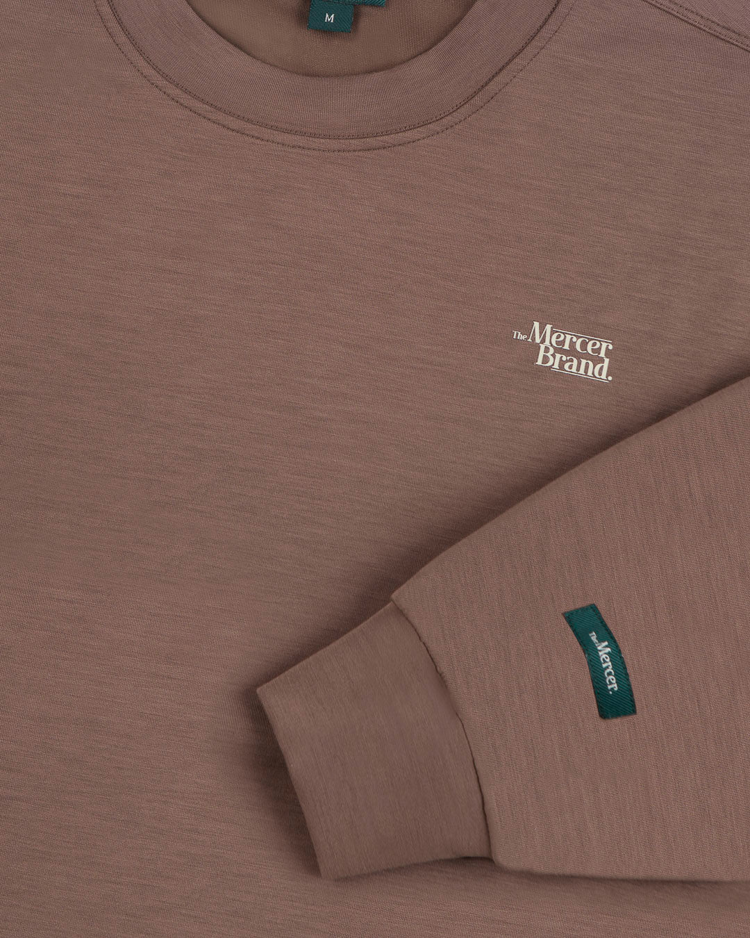 The Mercer Scuba Crewneck W | Brown