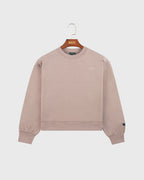 The Mercer Scuba Crewneck Women | Cognac