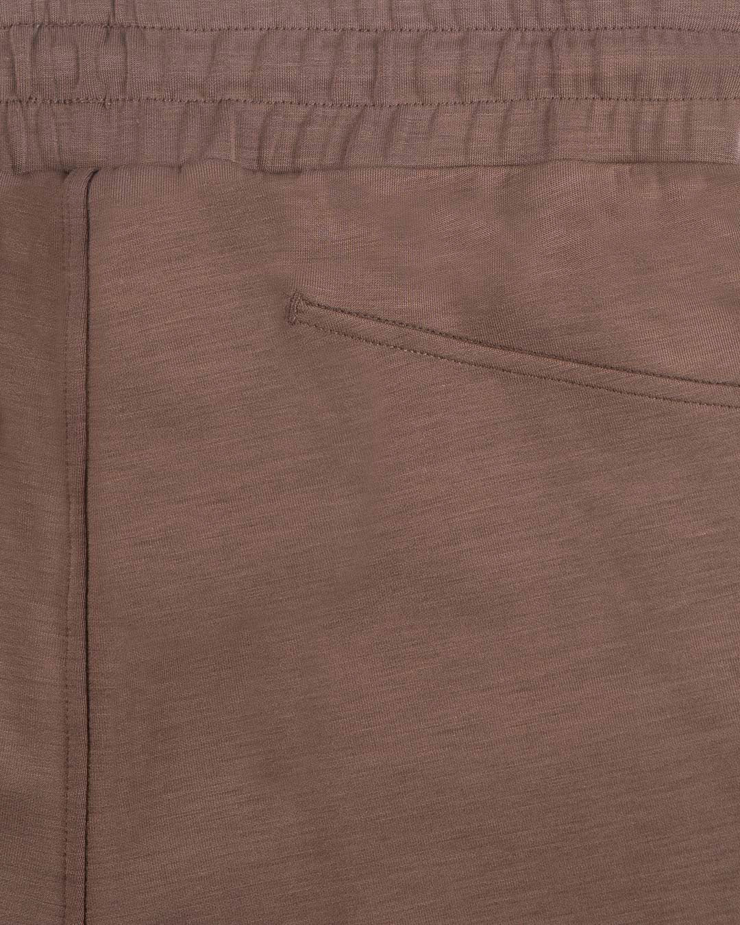 The Mercer Scuba Pants W | Brown