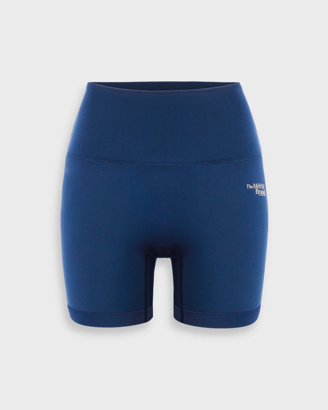 The Mercer Short Legging | Blue