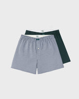 The Mercer Boxershort Two-Pack | Green