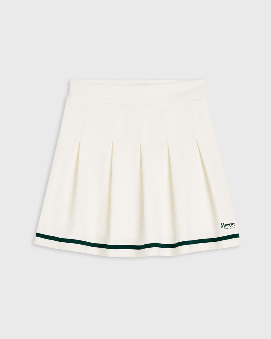 The Mercer Tennis Skirt | Off White