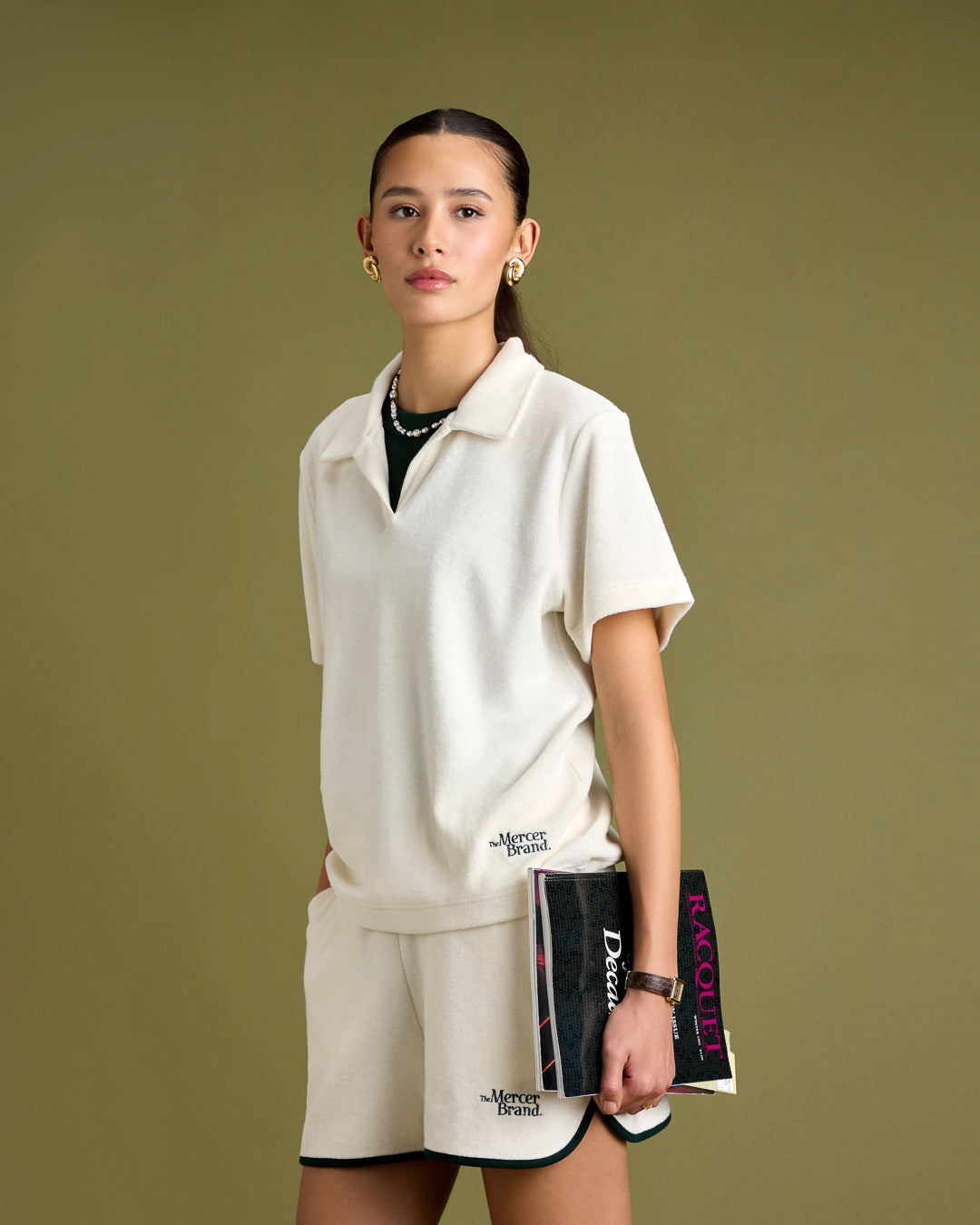 The Mercer Terry Polo Women | Off White