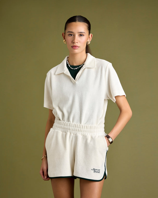 The Mercer Terry Polo Women | Off White